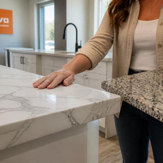 Kitchen countertop materials comparison